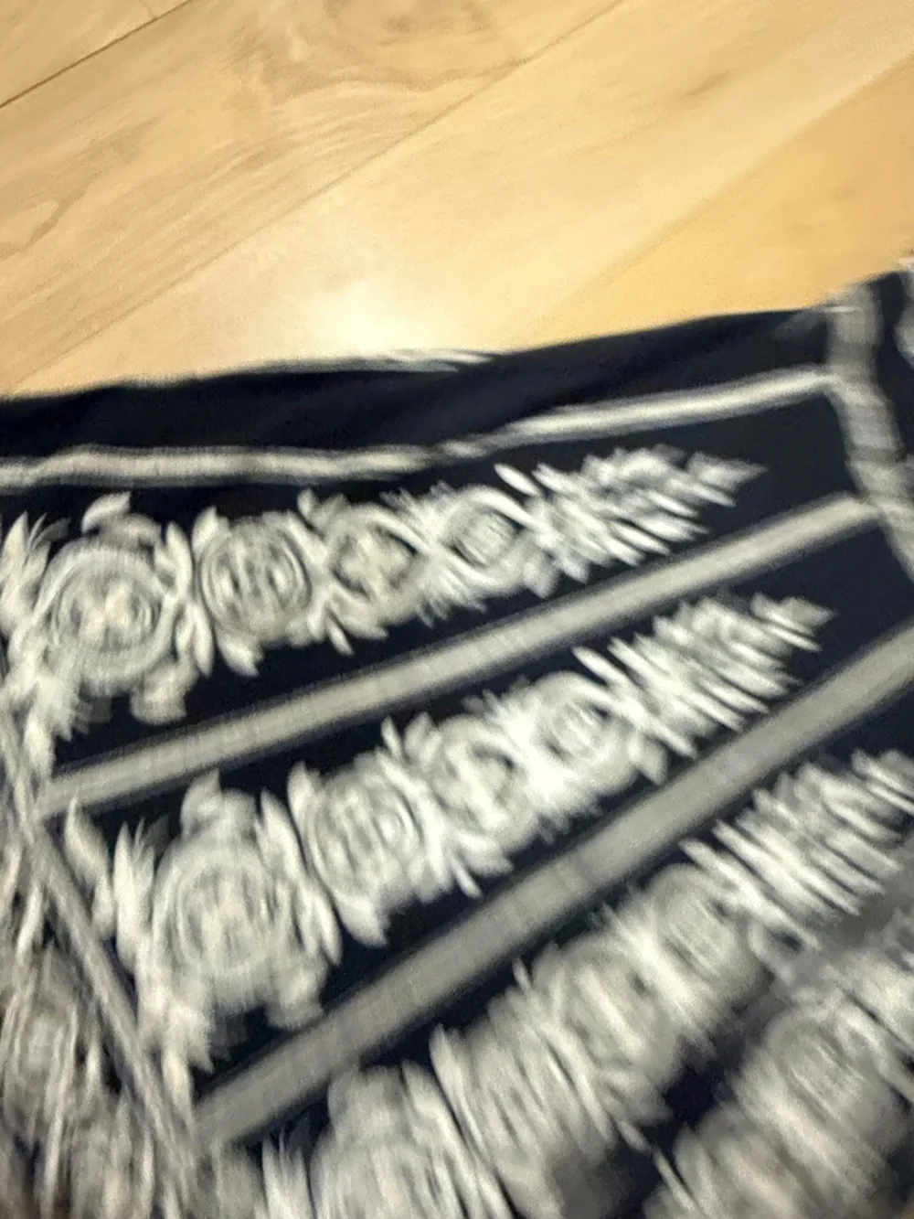 INC International Concepts Black Top with White Stitching - Picture 3 of 6